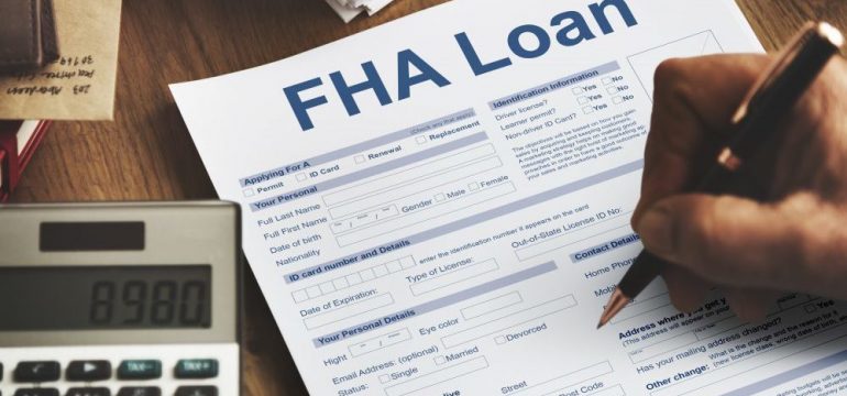 A FHA loan application form for a seller that is applying for a 203 (k) loan for renovations.