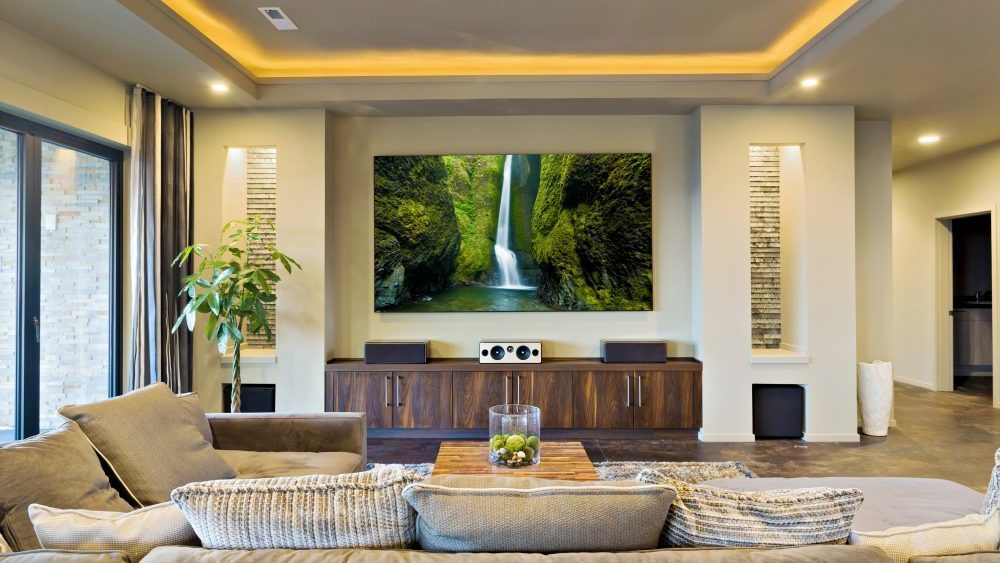 Bigger TVs Changing the Look and Feel of Family Rooms