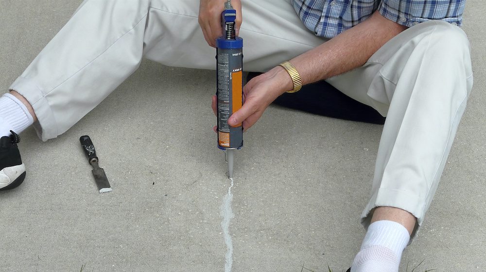 Repairing Cracked Concrete Around the Home - Houseopedia