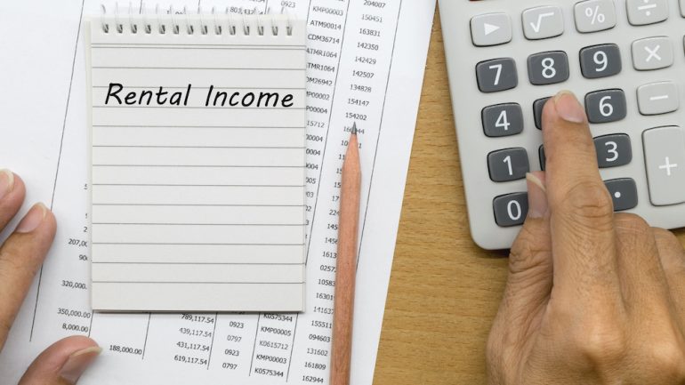 Planning monthly investment property income and expenses for IRS reporting.